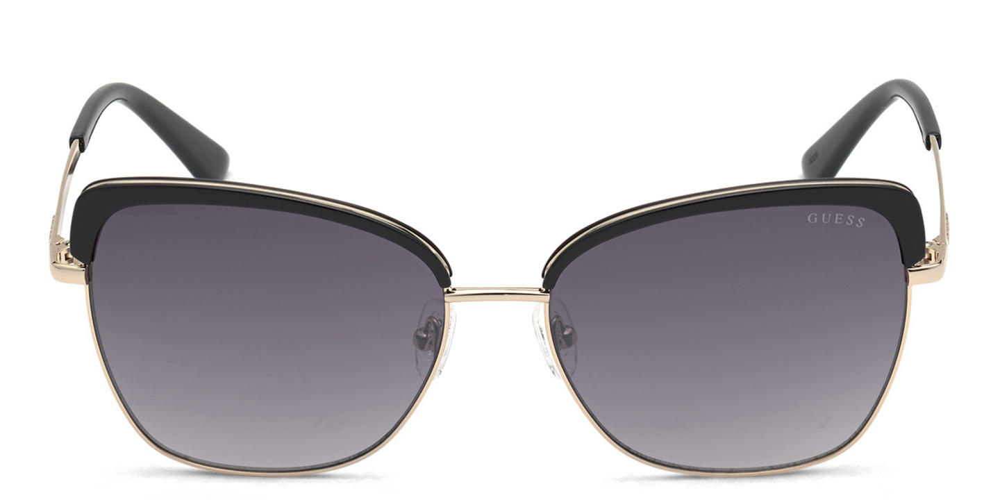 Guess Cat-Eye Sunglasses in Black Gold – Product Photo 0