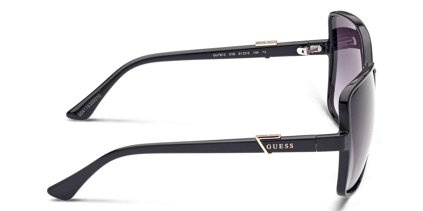 Guess Oversized Square Sunglasses in Black – Product Photo 2