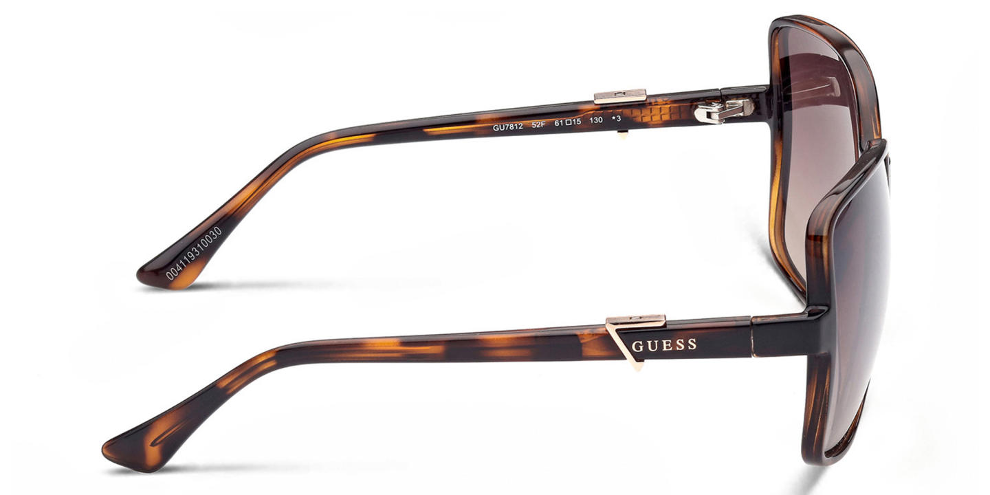 Guess Oversized Square Sunglasses in Havana – Product Photo 2