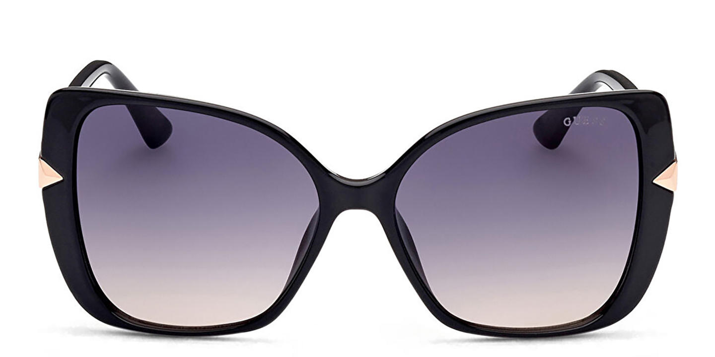Guess Oversized Cat-Eye Sunglasses in Black – Product Photo 0