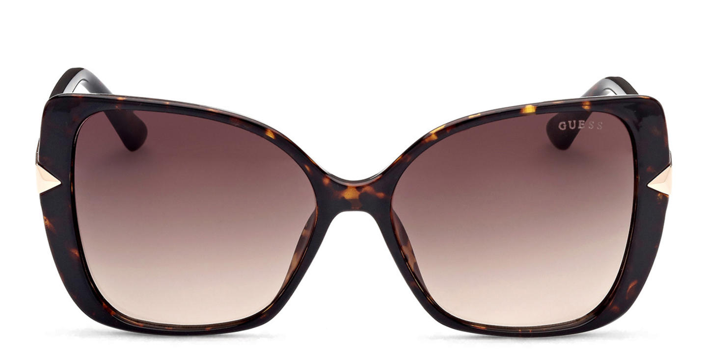 Guess Oversized Cat-Eye Sunglasses in Havana – Product Photo 0