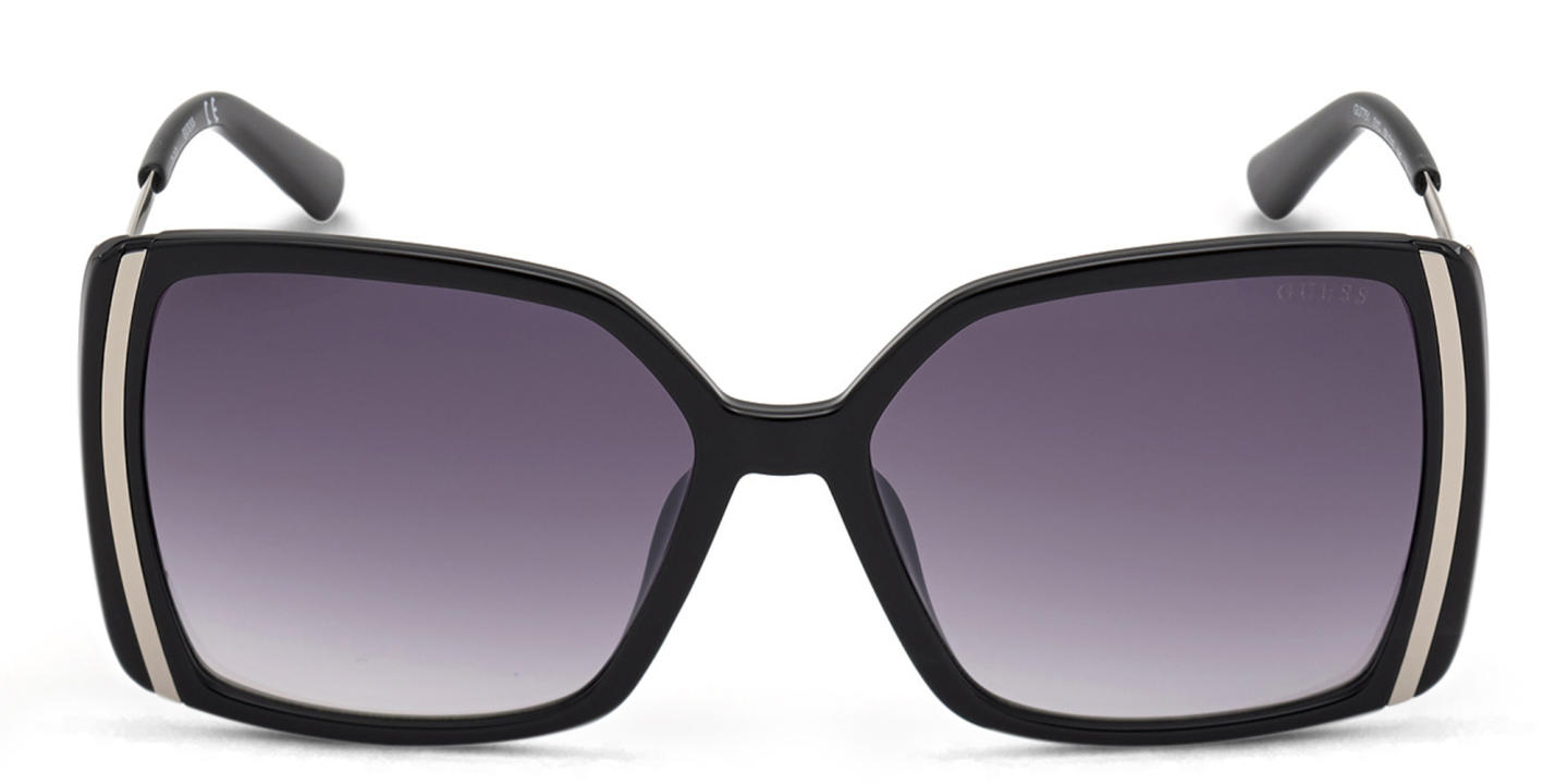 Guess Oversized Square Sunglasses in Black – Product Photo 0