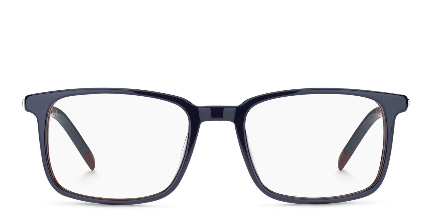 Tommy Hilfiger Square Eyeglasses in Blue – Product Photo 0