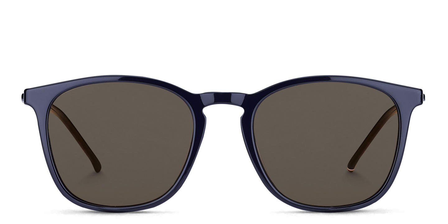 Shop Tommy Hilfiger Round Sunglasses in Blue online.