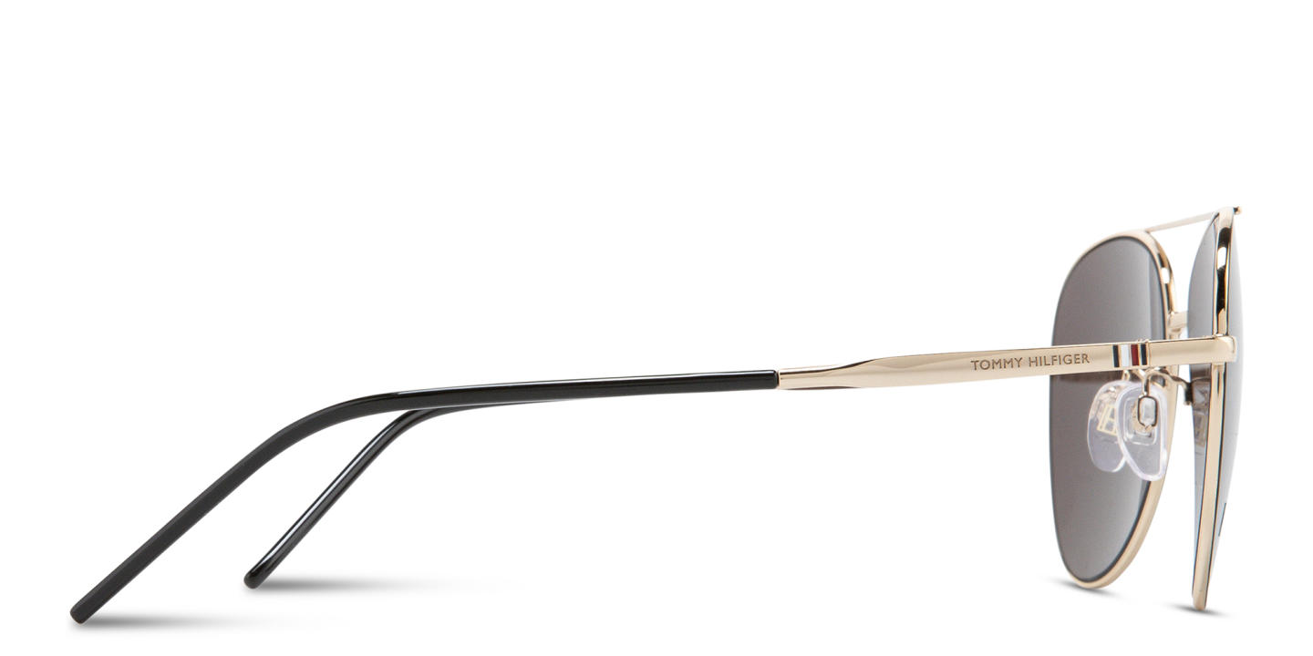 Tommy Hilfiger Aviator Sunglasses in Black – Product Photo 2