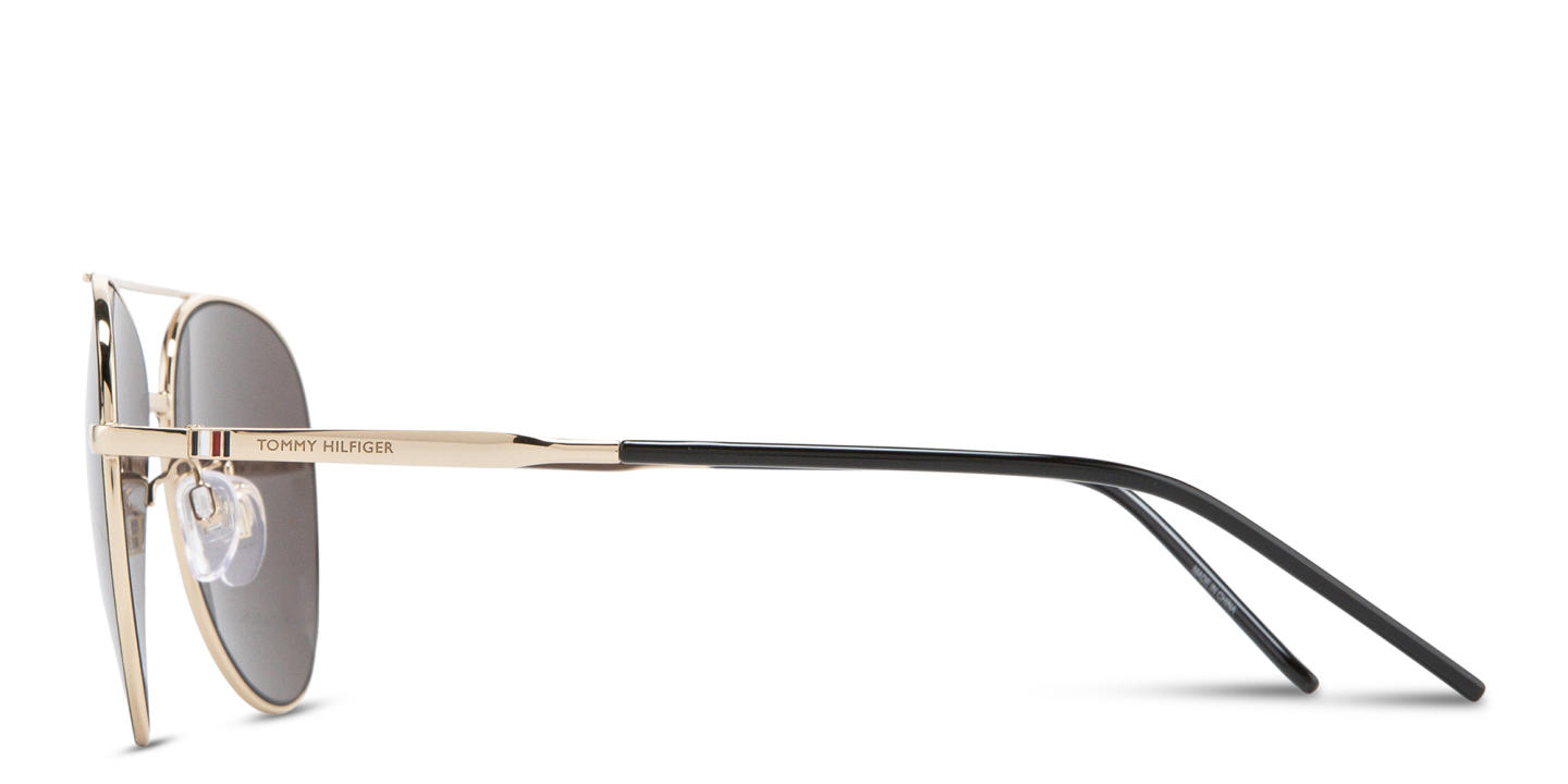 Tommy Hilfiger Aviator Sunglasses in Black – Product Photo 3