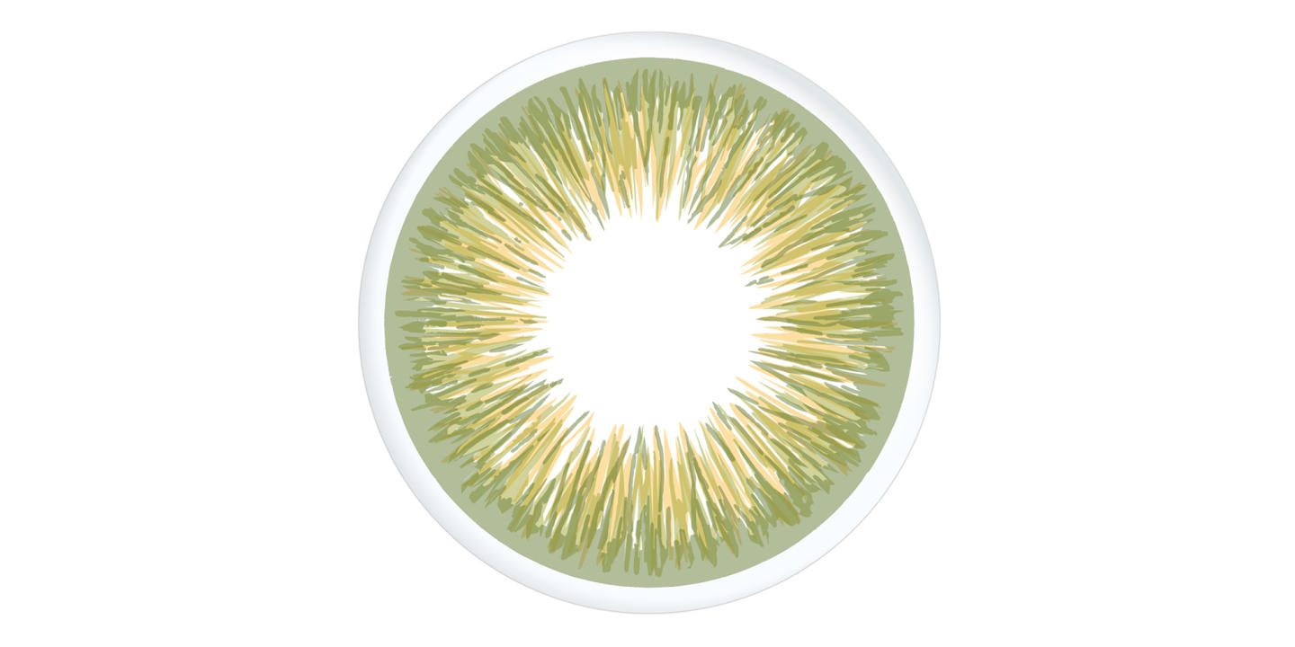 ACUVUE 1-Day Define Fresh Color Contact Lenses in Green – Product Photo 2