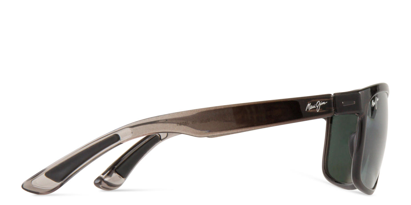 Shop Maui Jim Huelo Unisex Rectangle Sunglasses in Grey online.