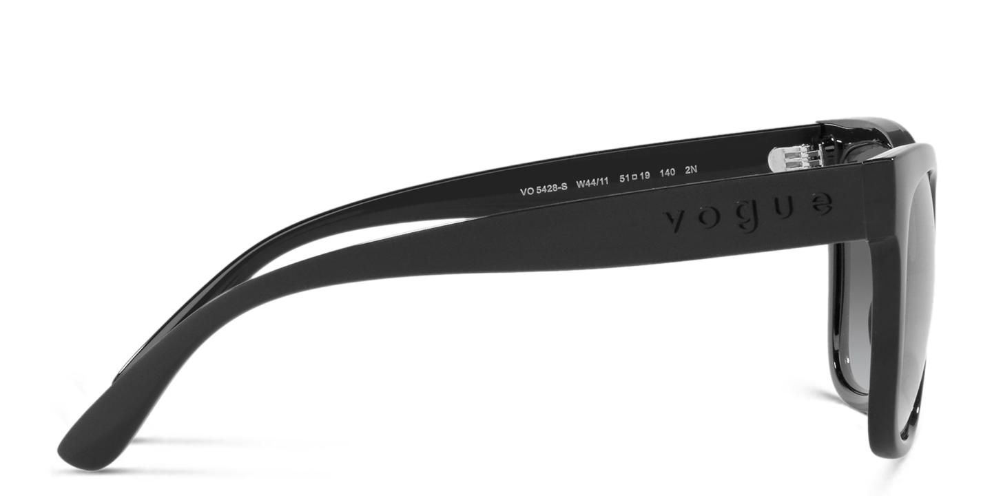 Vogue Eyewear Cat-Eye Sunglasses in Black – Product Photo 2