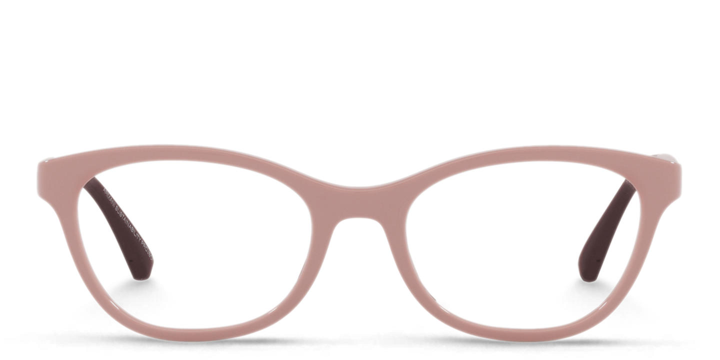 Emporio Armani Eagle Logo Kids Cat-Eye Eyeglasses in Pink – Product Photo 0