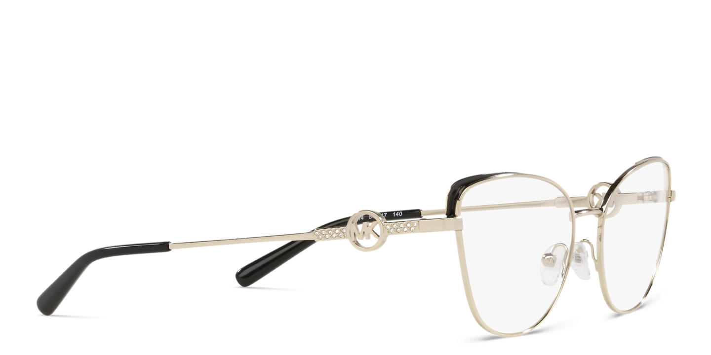 Michael Kors Cat-Eye Eyeglasses in Gold – Product Photo 3
