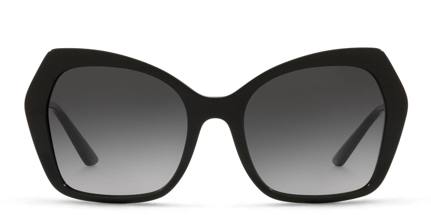 Shop Dolce & Gabbana Butterfly Sunglasses in Black online.