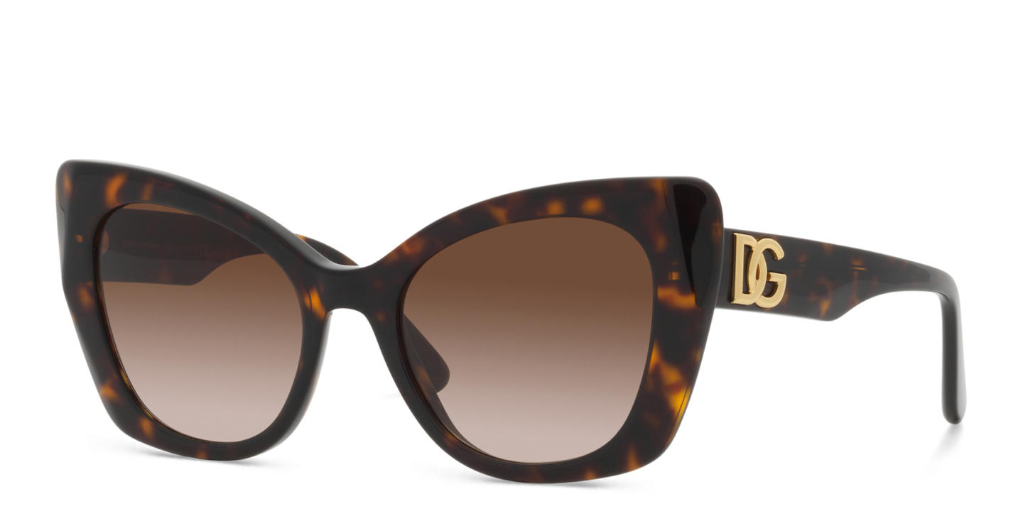 Dolce & Gabbana Butterfly Sunglasses in Havana – Product Photo 1