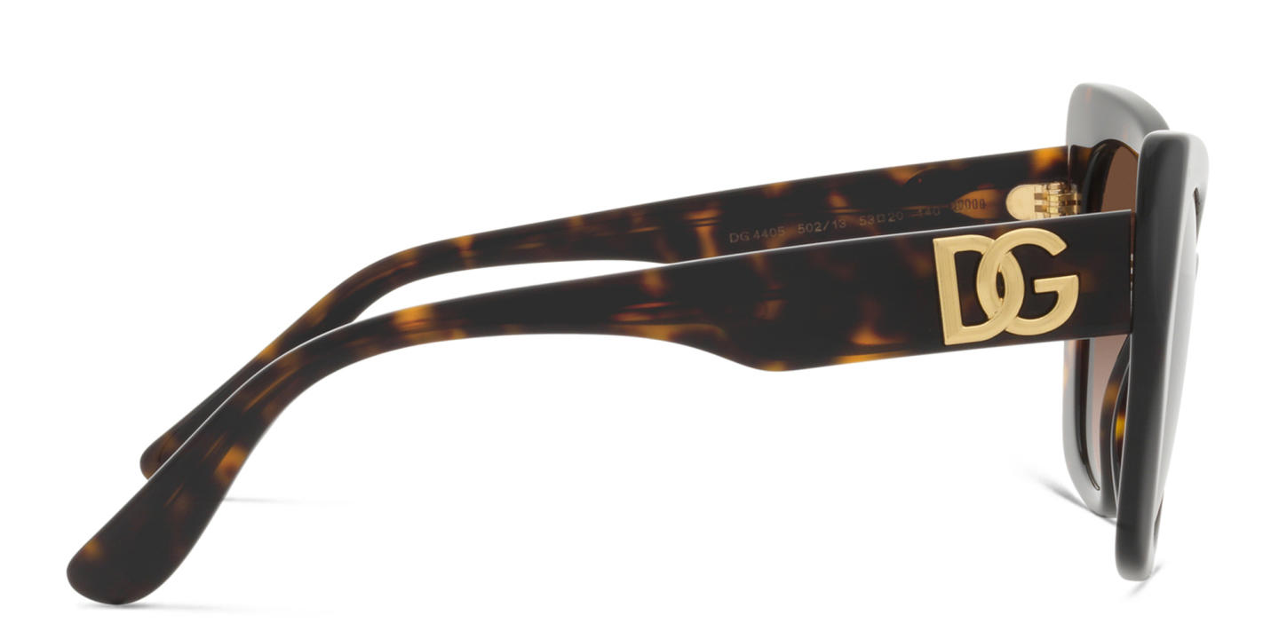 Dolce & Gabbana Butterfly Sunglasses in Havana – Product Photo 2