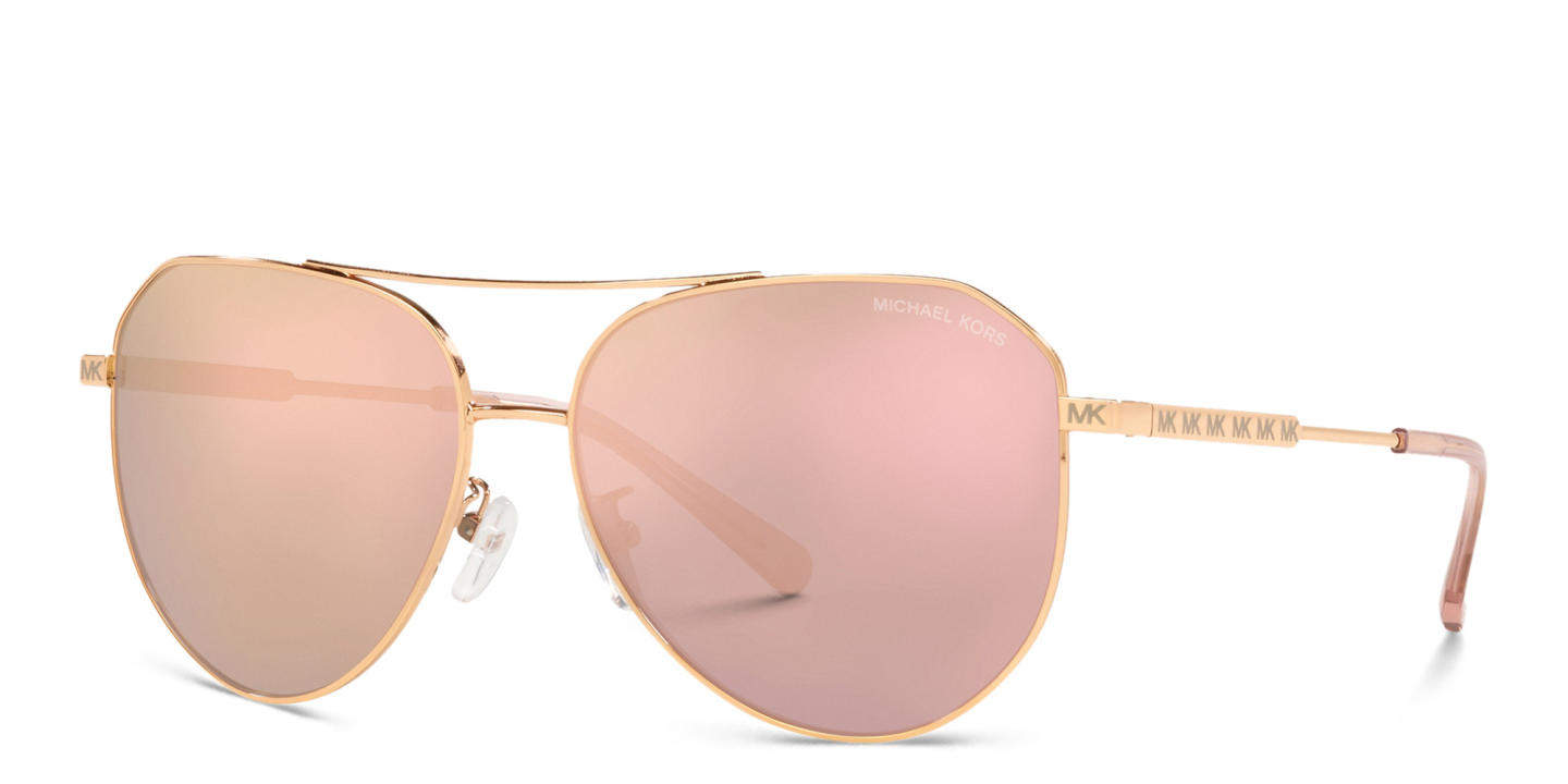 Michael Kors Aviator Sunglasses in Rose Gold – Product Photo 1