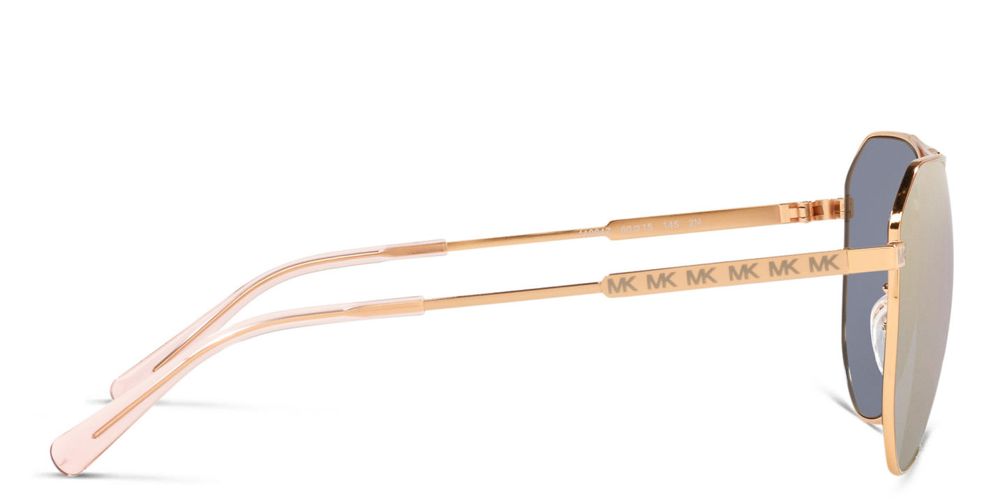 Michael Kors Aviator Sunglasses in Rose Gold – Product Photo 2