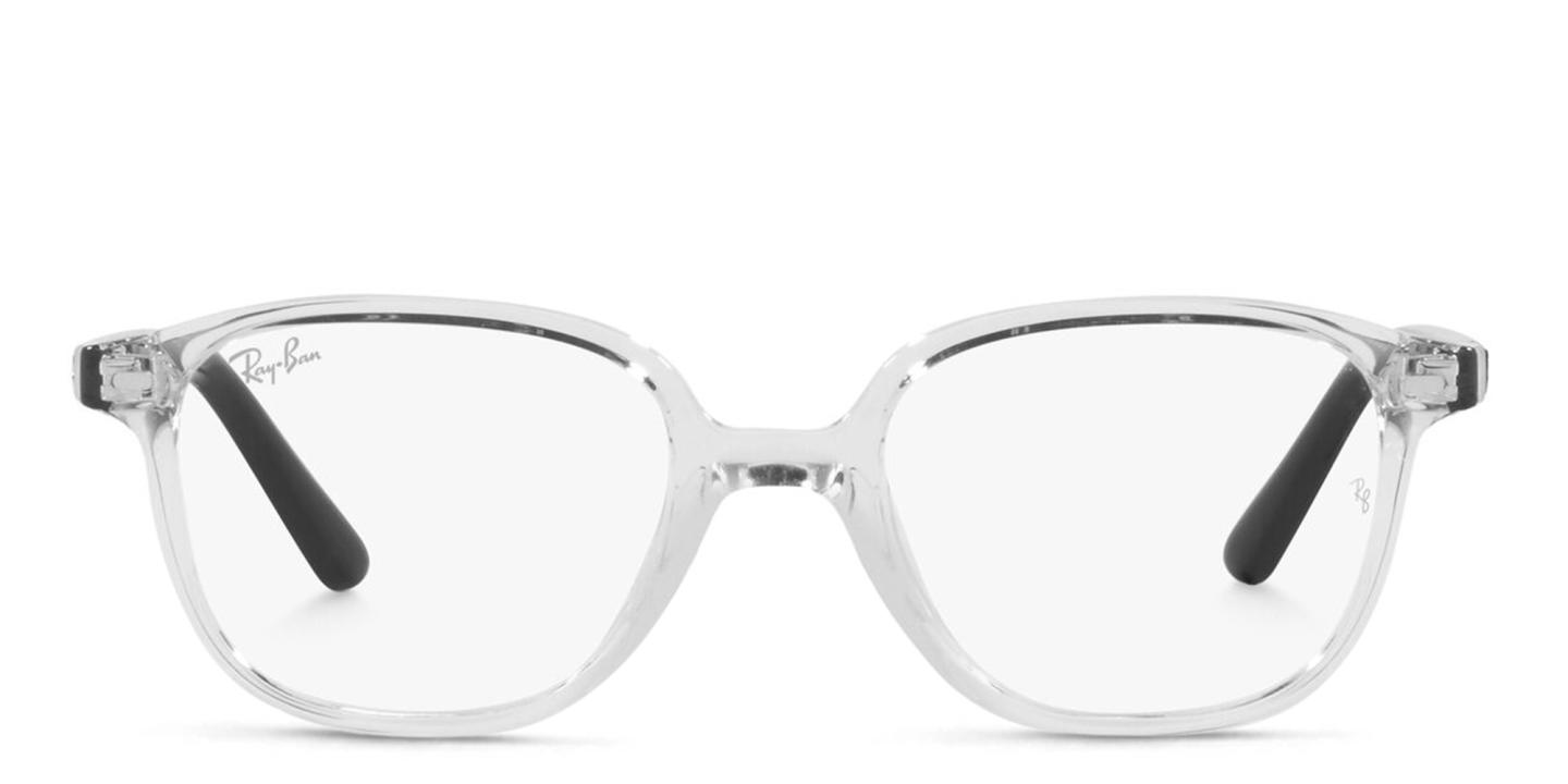 Ray-Ban Junior Leonard Kids Square Eyeglasses in Transparent – Product Photo 0