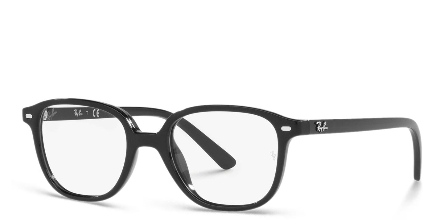 Ray-Ban Junior Kids Square Eyeglasses in Black – Product Photo 1