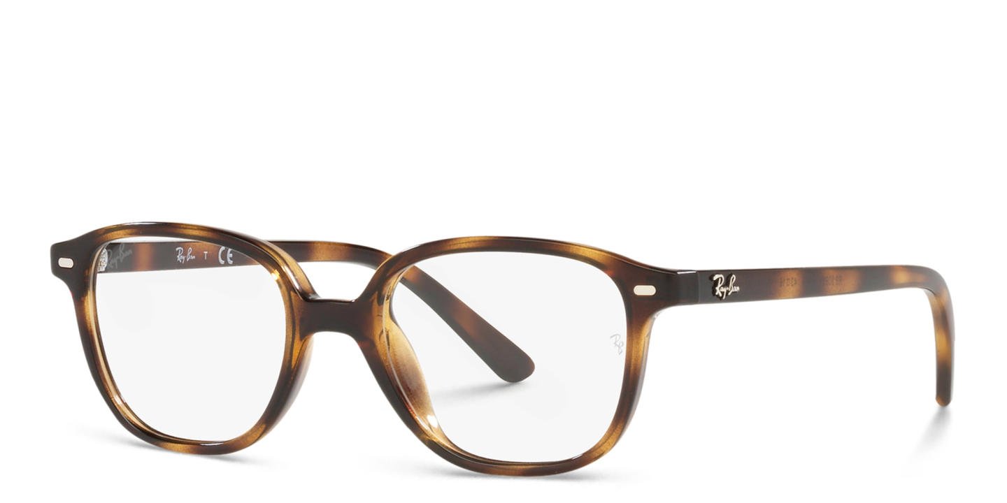 Ray-Ban Junior Kids Square Eyeglasses in Havana – Product Photo 1