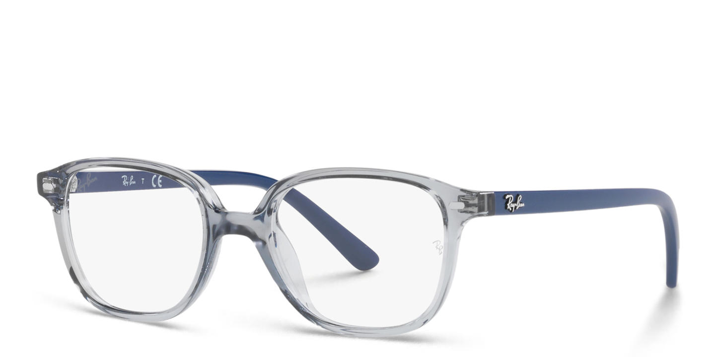 Ray-Ban Junior Kids Square Eyeglasses in Blue – Product Photo 1