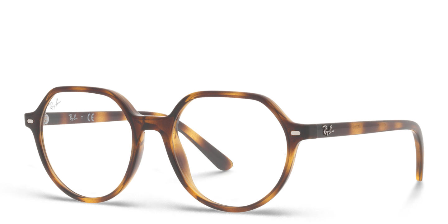 Shop Ray-Ban Junior Thalia Kids Irregular Eyeglasses in Havana online.