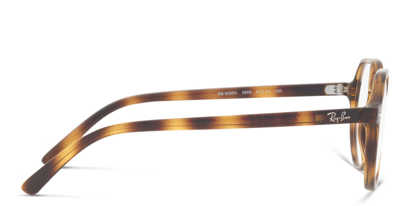 Shop Ray-Ban Junior Thalia Kids Irregular Eyeglasses in Havana online.