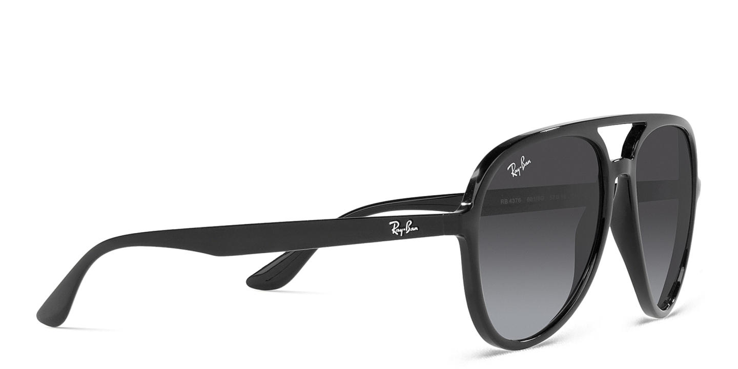 Ray-Ban Unisex Pilot Sunglasses in Black – Product Photo 4