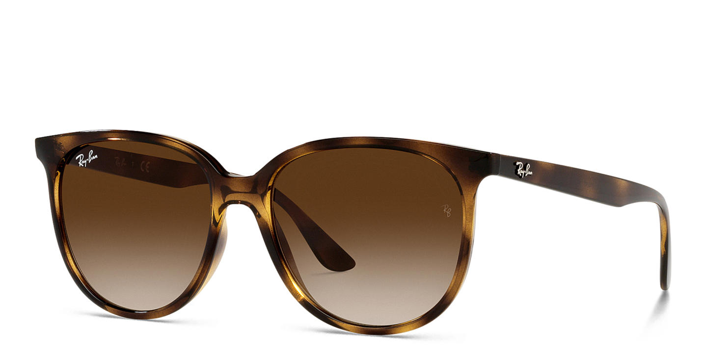 Shop Ray-Ban Square Sunglasses in Havana online.