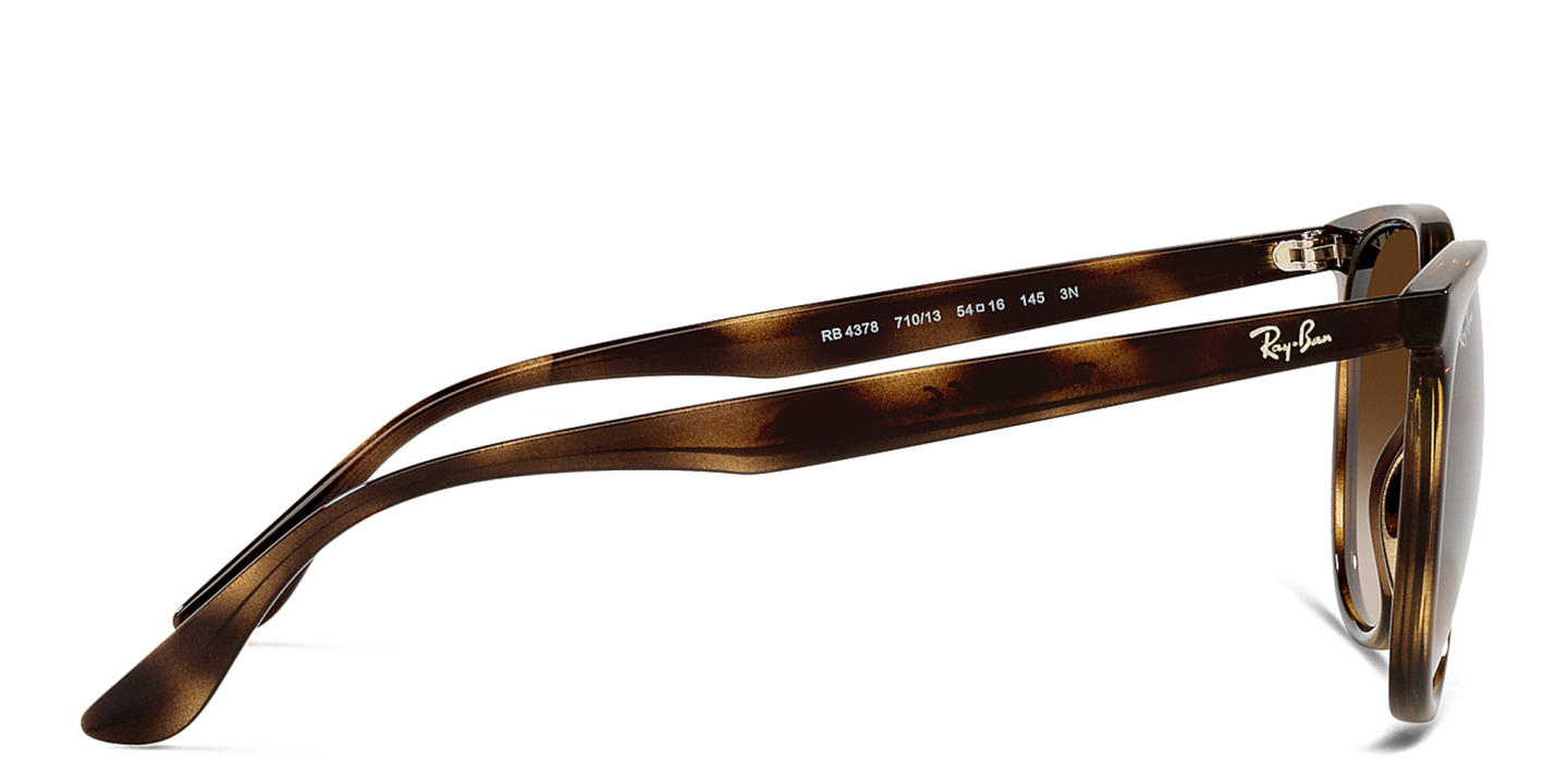 Shop Ray-Ban Square Sunglasses in Havana online.