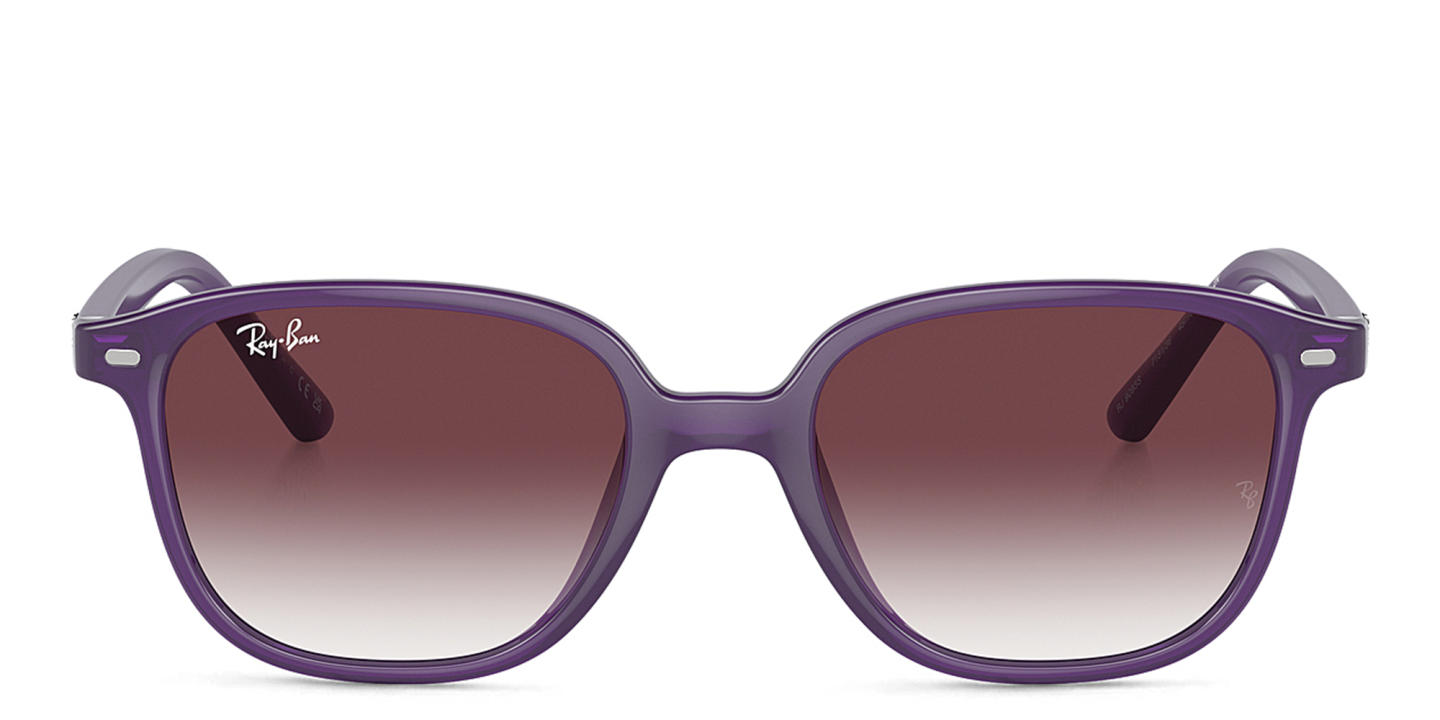 Ray-Ban Junior Leonard Kids Square Sunglasses in Purple – Product Photo 0