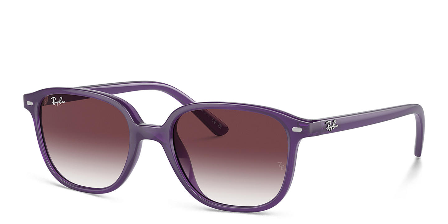 Ray-Ban Junior Leonard Kids Square Sunglasses in Purple – Product Photo 1