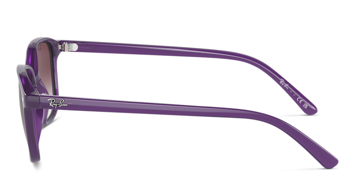 Ray-Ban Junior Leonard Kids Square Sunglasses in Purple – Product Photo 2