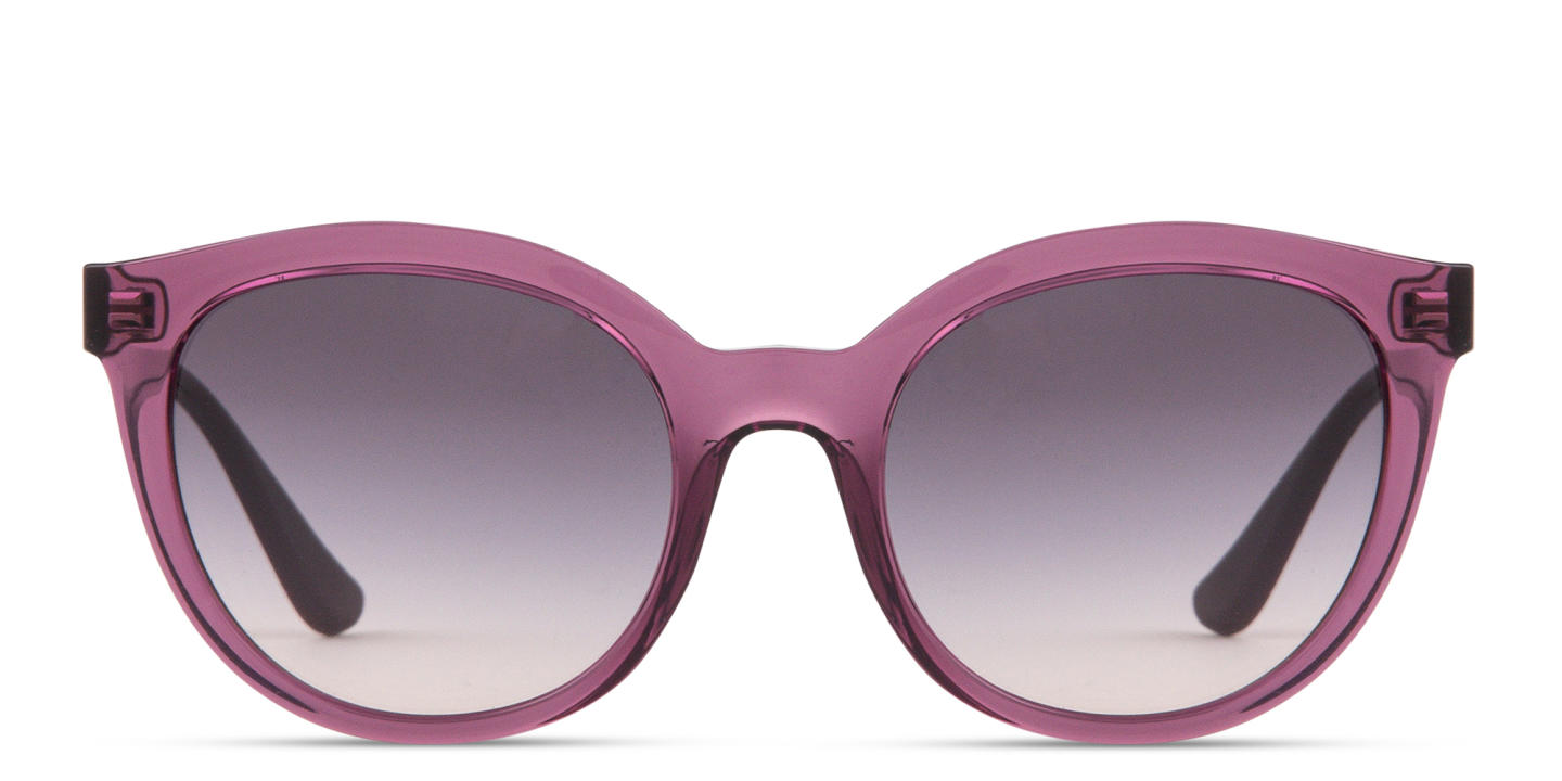 Shop Vogue Eyewear Round Sunglasses in Purple online.