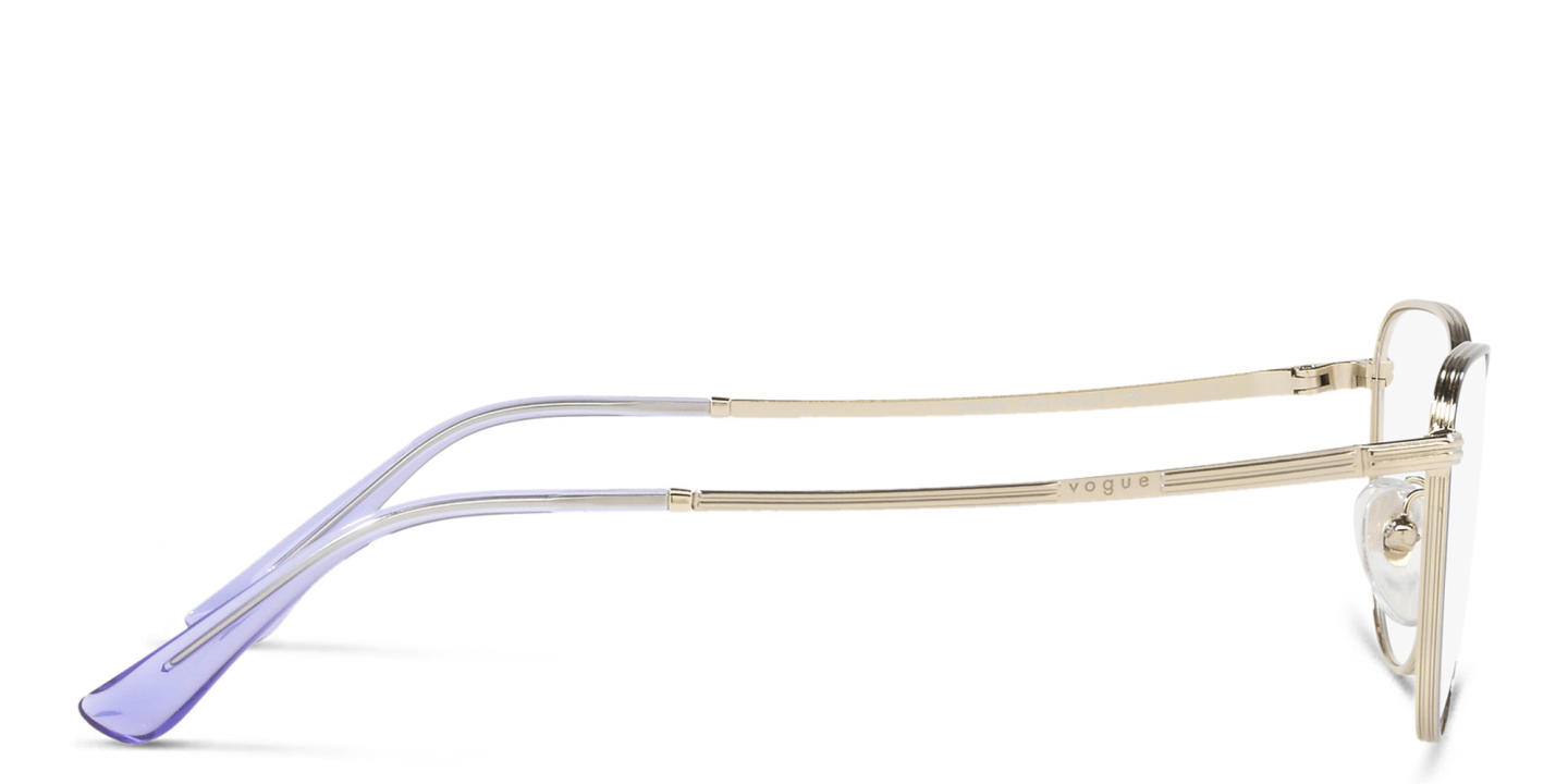 Shop Vogue Eyewear Cat-Eye Eyeglasses in Purple online.