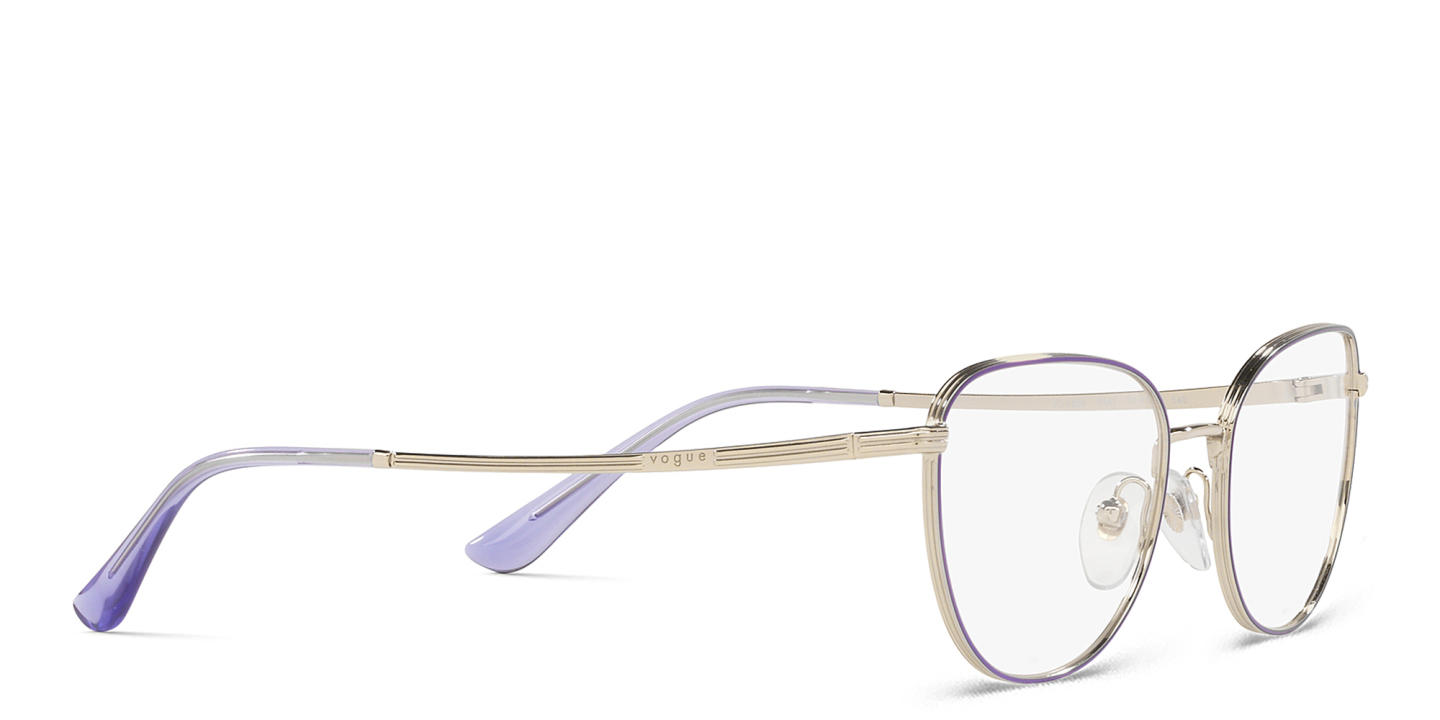 Shop Vogue Eyewear Cat-Eye Eyeglasses in Purple online.