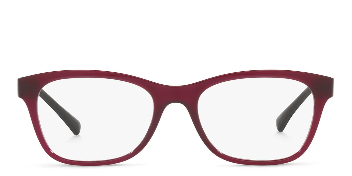 Vogue Eyewear Rectangle Eyeglasses in Red – Product Photo 0