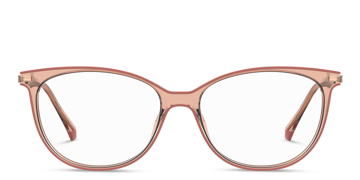 Polaroid Cat-Eye Eyeglasses in Nude – Product Photo 0