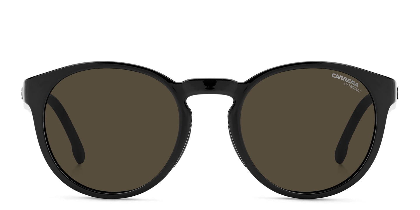 Shop Carrera Round Sunglasses in Black online.
