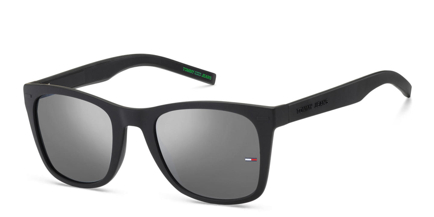 Tommy Hilfiger Unisex Square Sunglasses in Black – Product Photo 1