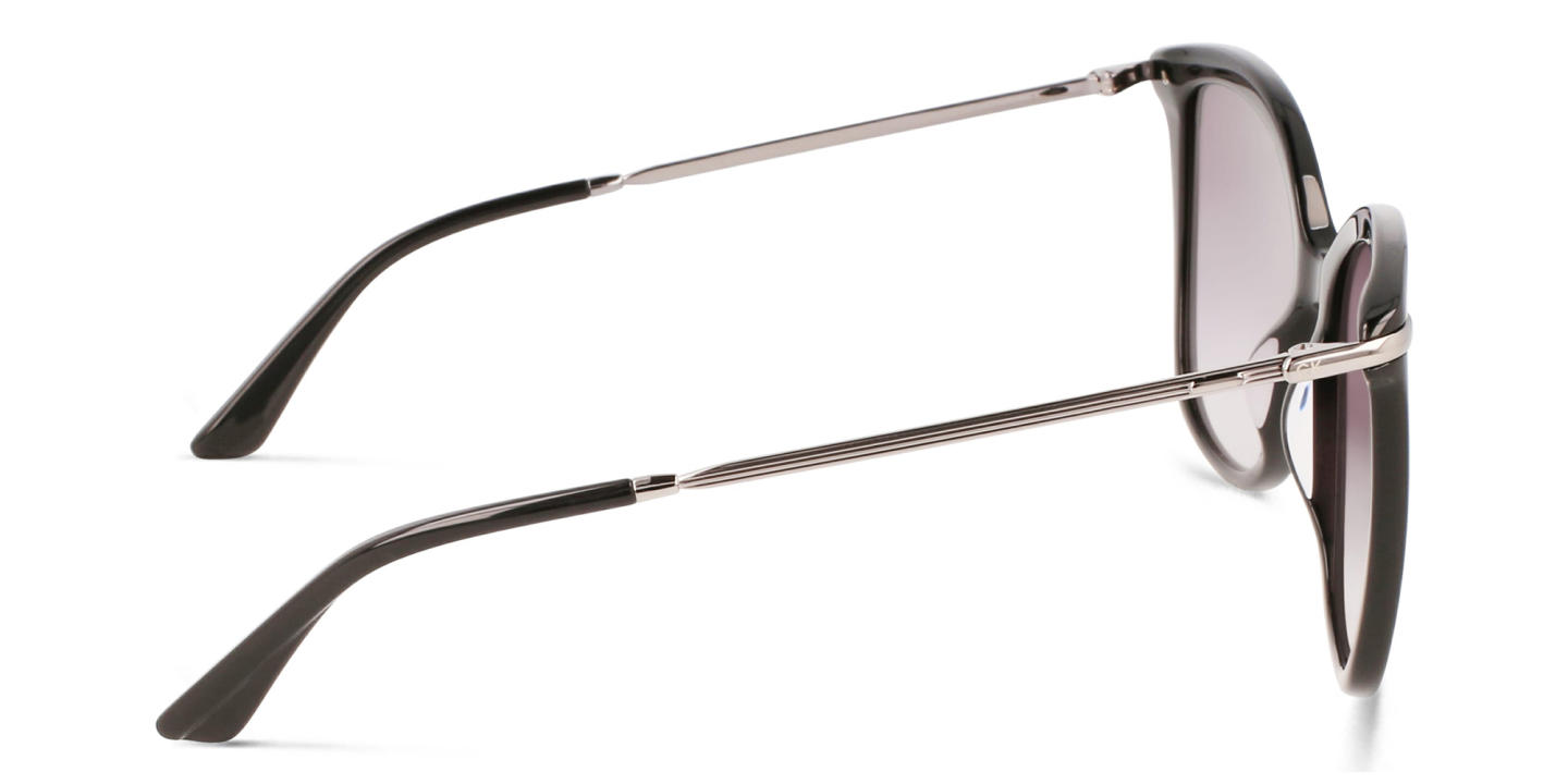 Calvin Klein Cat-Eye Sunglasses in Black – Product Photo 2