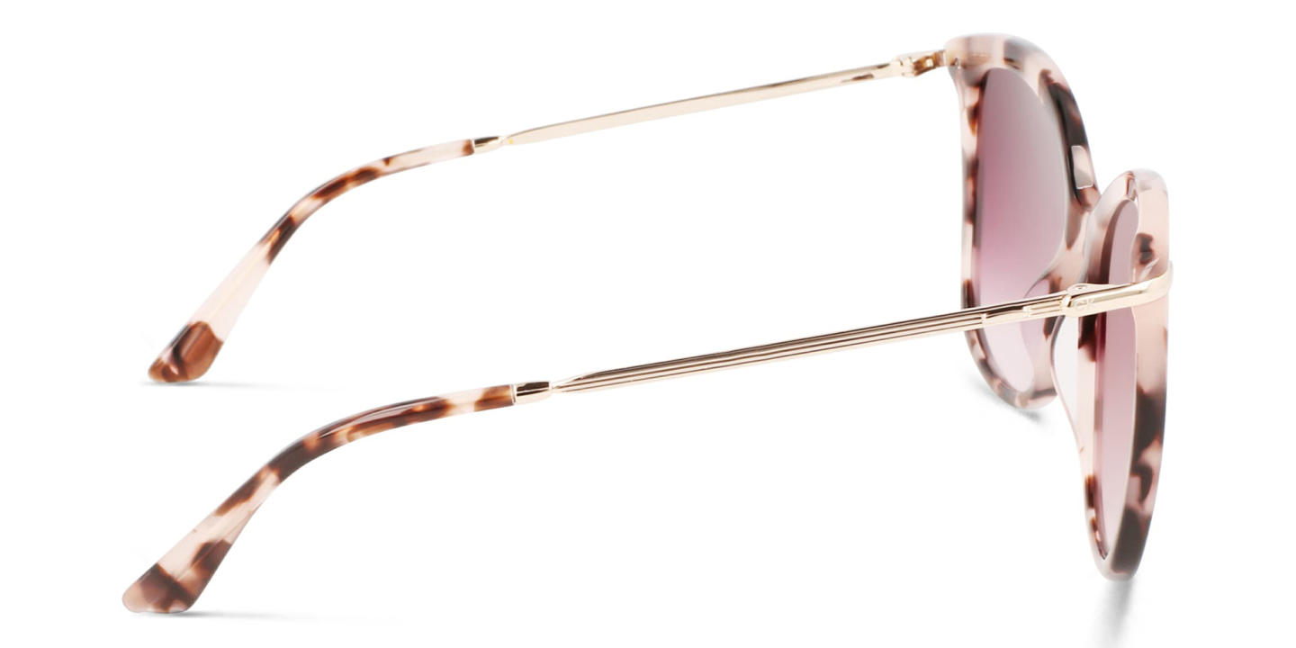 Calvin Klein Cat-Eye Sunglasses in Havana – Product Photo 2