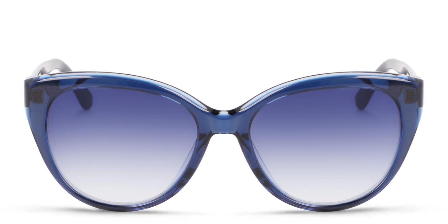 Calvin Klein Cat-Eye Sunglasses in Blue – Product Photo 0