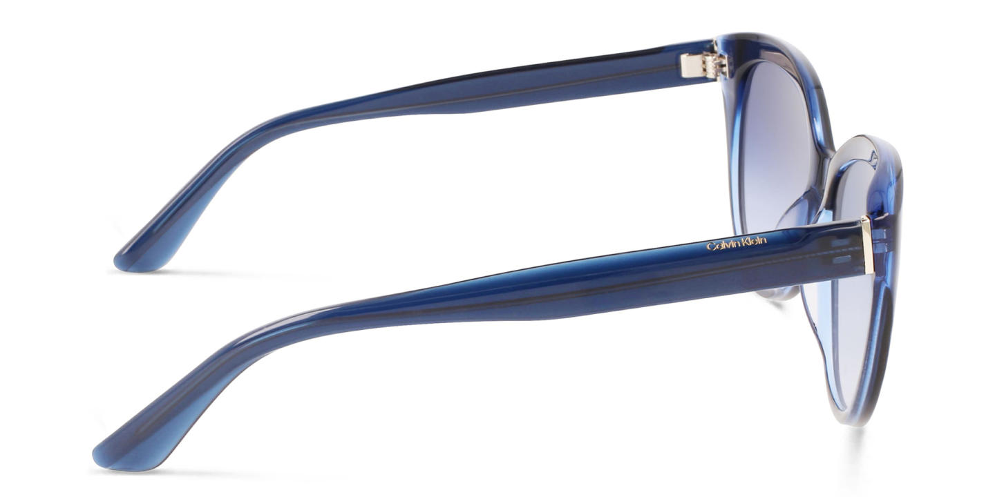 Calvin Klein Cat-Eye Sunglasses in Blue – Product Photo 2