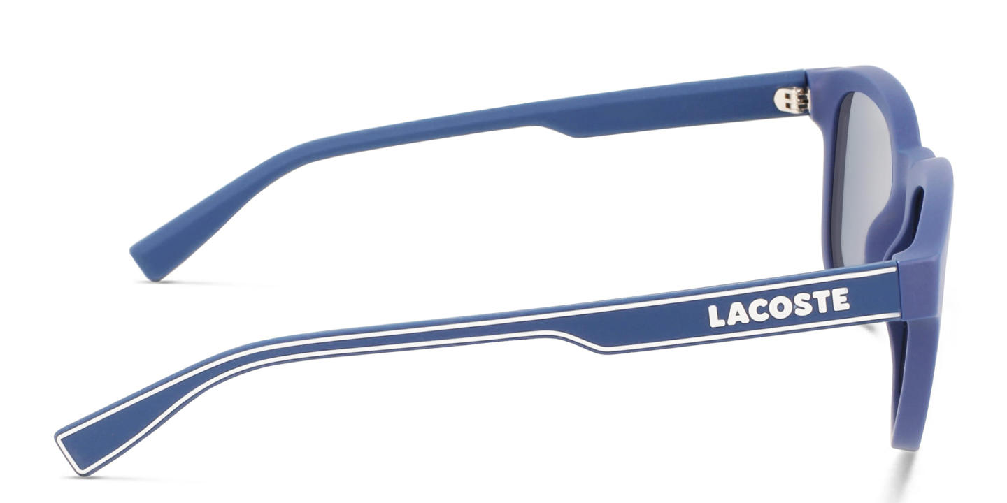 Lacoste Rectangle Sunglasses in Blue – Product Photo 2