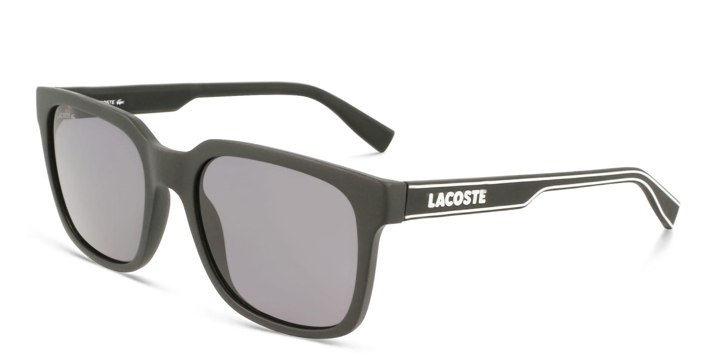 Lacoste Rectangle Sunglasses in Black – Product Photo 1