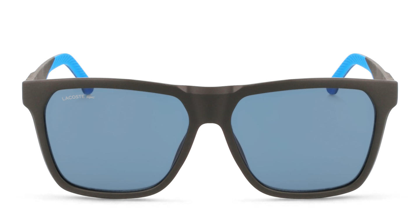 Lacoste Rectangle Sunglasses in Black – Product Photo 0