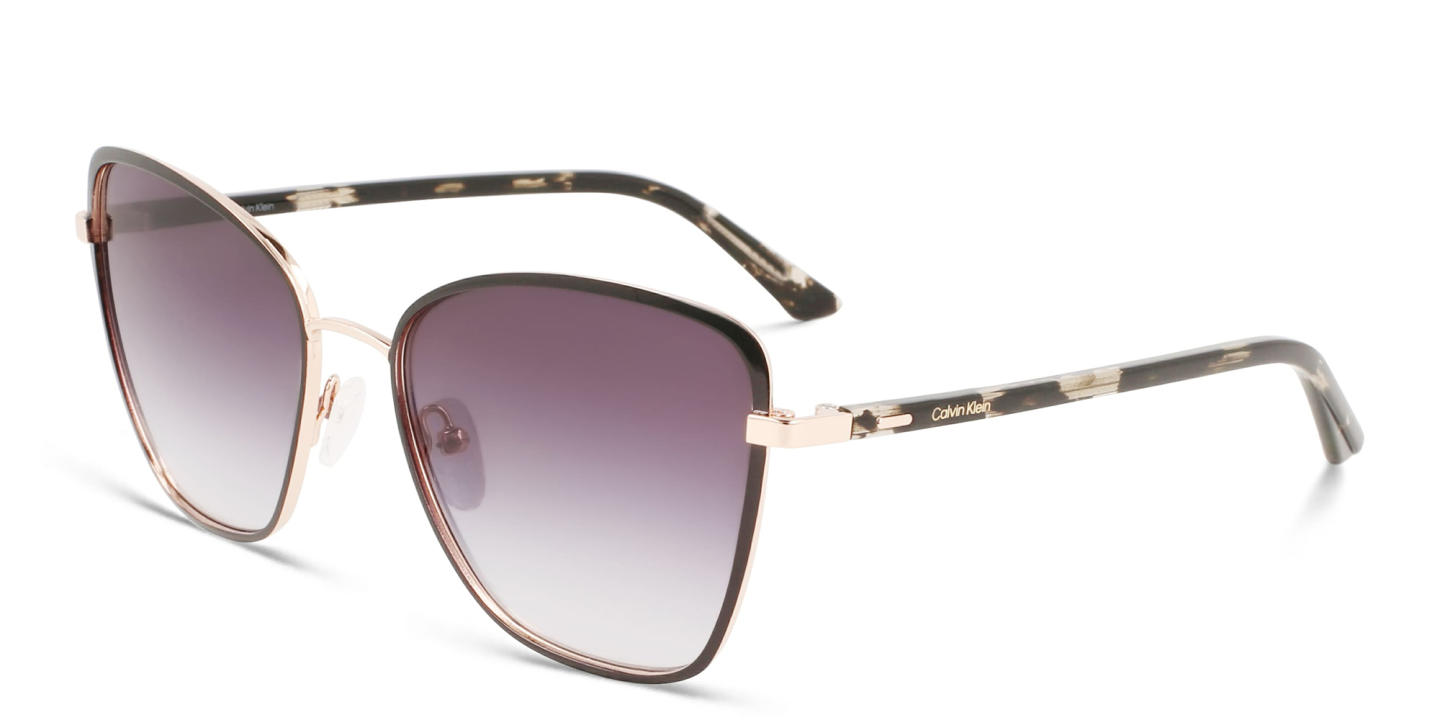 Calvin Klein Cat-Eye Sunglasses in Black – Product Photo 1