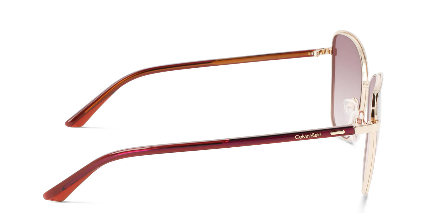 Calvin Klein Cat-Eye Sunglasses in Red – Product Photo 2