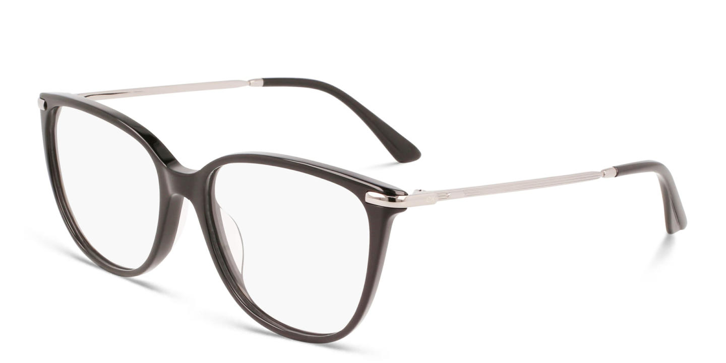 Calvin Klein Square Eyeglasses in Black – Product Photo 1
