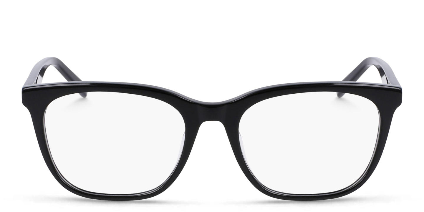 Shop DKNY Rectangle Eyeglasses in Black online.